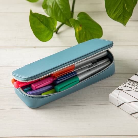 6 Pack: Zipper Pencil Pouch by Artist's Loft